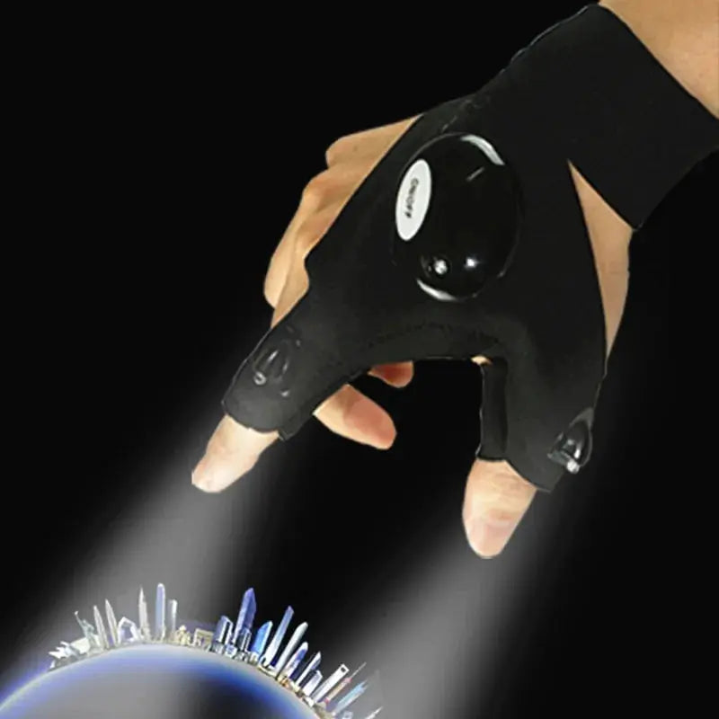 Fingerless LED Glove for Outdoors Coventry Clothing