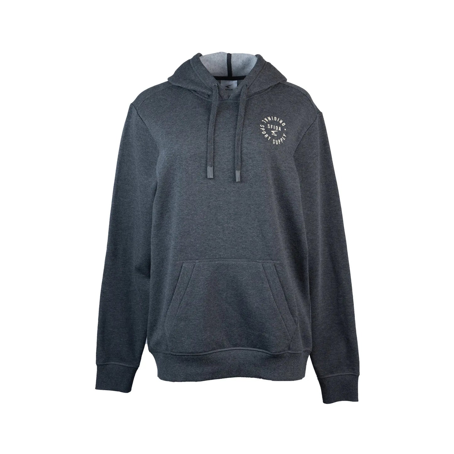 Oakland Mens Fleece Hoodie Charcoal Marle SFIDA MENS FLEECE HOODIE SWEAT