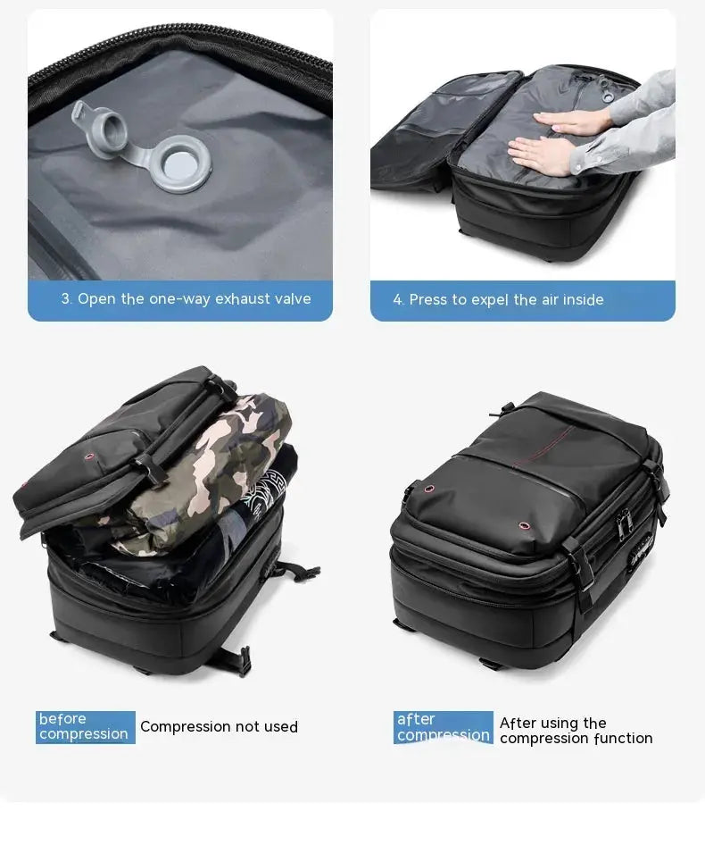Vacuum Compression Large-capacity Backpack Coventry Clothing